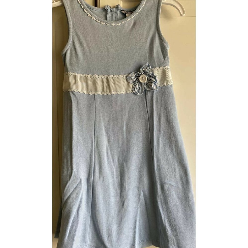 Hartstrings Size 5‎ Girl’s Blue Sleeveless Dress
